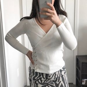 Zara Sweaters - Zara white sweater Zara Sweaters - Zara white sweater